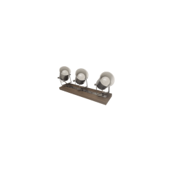 LUMINARIO A TECHO MODELO VLT-07 IMITACION MADERA DE SOBREPONER