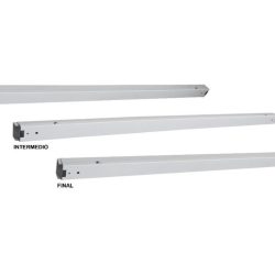 LUMINARIO MODELO CANAL JUNIOR PARA HACER LINEAS CONTINUAS  T-8