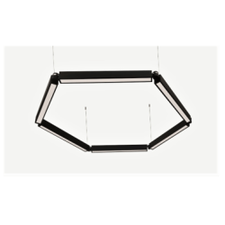 LUMINARIO MODELO HEXAGONO PARA SUSPENDER