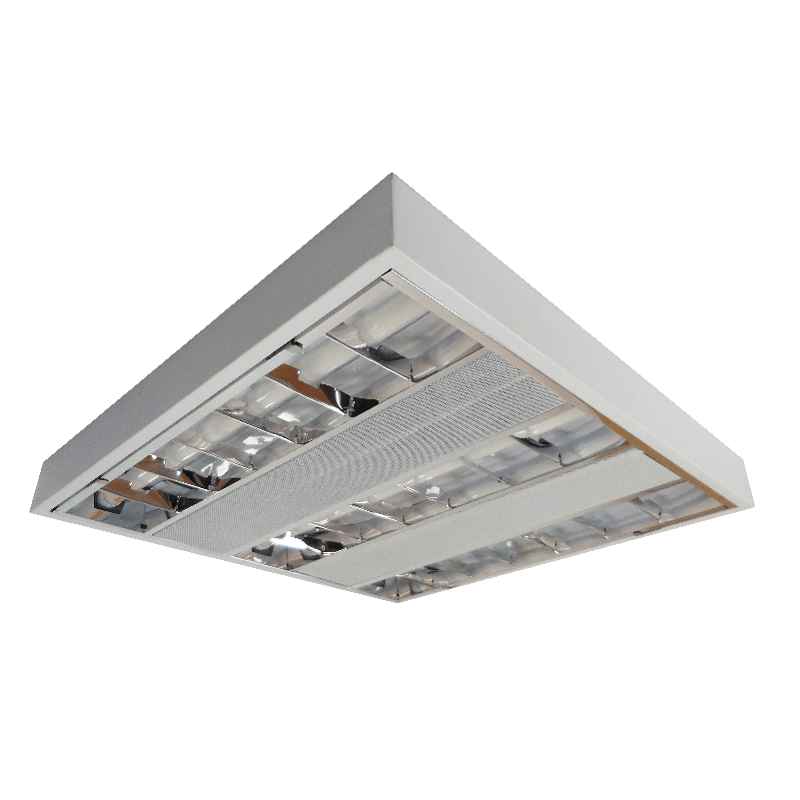 LUMINARIO MODELO NEOLUX PARA EMPOTRAR EN FALSO PLAFON RETICULAR O ADOSAR EN LOSA