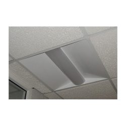 LUMINARIO MODELO TROFFER PARA EMPOTRAR EN FALSO PLAFON RETICULAR O ADOSAR EN LOSA