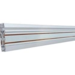 SISTEMA DE RIEL MOLDEABLE CON DOS CIRCUITOS ELECTRICOS